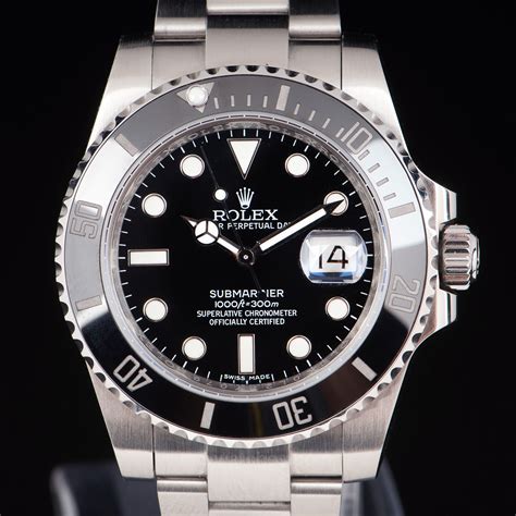 rolex submariner ceramic on leather|rolex submariner ceramic for sale.